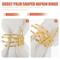 thumbnail image 4 of SHISUYAN 6Pcs Ferroalloy Halloween Napkin Rings for Elegant Table Settings, 4 of 8