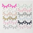 thumbnail image 3 of Coofit 1 Pair Wall Sticker Creative Eyelash Pattern Wall Decor Sticker Wall Art Sticker, 3 of 7