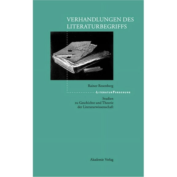 Literaturforschung Verhandlungen des Literaturbegriffs, (Hardcover)