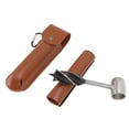 thumbnail image 1 of Clé de Tarière de Survie en Plein Air, Conception de Vis Sac de Rangement de Protection Clé Manuelle de Tarière en Bois Préserver les Mains Acier Cuir PU pour le Forage, 1 of 7