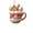 C, variant on Hot Cocoa Coffee Ornaments - Christmas Snow House Hot Chocolate Mug 2D Acrylic Christmas Ornaments,Coffee Cup Ornaments for Christmas Tree,Tree Decor Charm,Funny Christmas Landscape Pendant(A)