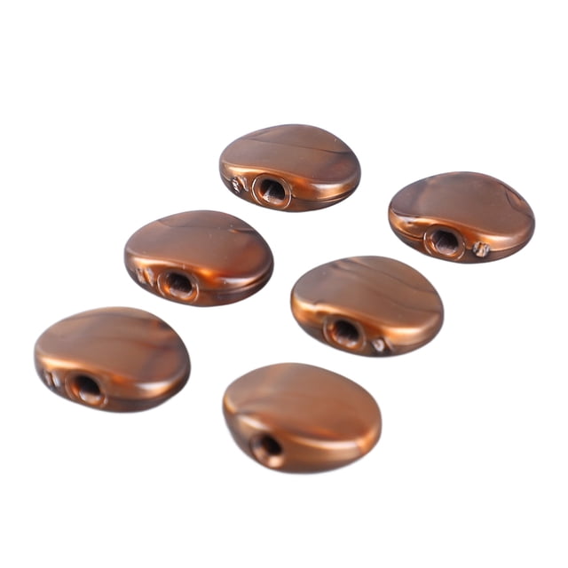 Folk Guitar String Button, 6Pcs Guitar Strap Locks Metal Tuner Tuning Peg Buttons Parts For Folk Acoustic Electric Guitar