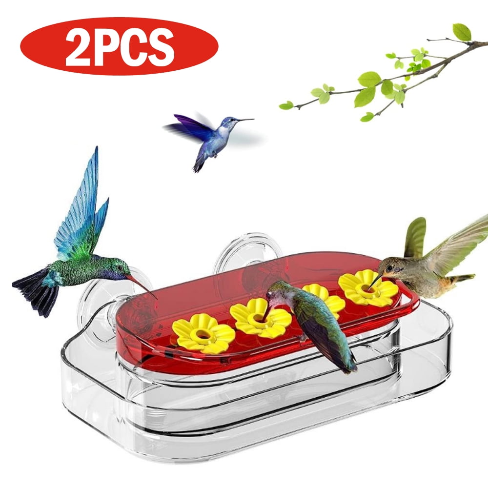 2 Pack Window Hummingbird Feeders Window Hummingbird Feeders Sucker