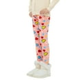 thumbnail image 5 of 3-13Years Winter Girls Fleece Lined Leggings Toddler Kids Thicken Warm Tights Trousers, 5 of 6