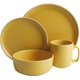 thumbnail image 2 of JGO DE VAJILLA 16 PZAS CERAMICA AMARILLO MARCA GIBSON HOME, 2 of 5