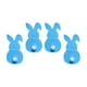 thumbnail image 5 of 4 portacubiertos de Pascua con forma de conejito, organizador reutilizable para utensilios de cocina. Azul, 5 of 9