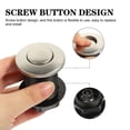 thumbnail image 3 of 2pcs Garbage Disposal Accessory Air Switch Garbage Disposal Button Replacement, 3 of 9
