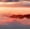 Sokal Ridge Sunrise, variant on Elephant Stock Sunset And Water Wall Art - Panoramic Canvas Wall Art - Living Room Wall Decor - Nature Canvas - Brown And Orange Decor - 24" x 8"
