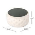 thumbnail image 4 of Sophisticated Side Coffee Table for Elegant Home D茅cor in Light Beige, 4 of 6