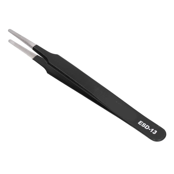 Pinzas no magnéticas, pinzas resistentes a la electricidad estática, pinzas de acero inoxidable resistentes a la electricidad estática, pinzas para cejas, diseño revolucionario