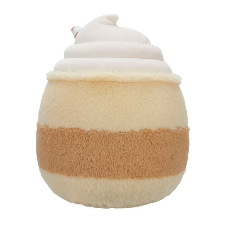 Squishmallows FuzzAMallow Official 12 inch Joyce the Cream Eggnog