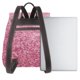 thumbnail image 3 of Disketp Pink Glitter Mochila de Cuero para Mujer, Bolso de Espalda Antirrobo con Estilo para Viaje, Trabajo y Uso Diario, 3 of 4