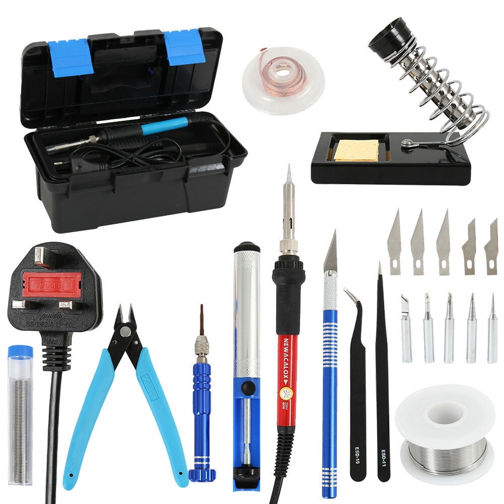 25Pcs 60W 200450? Electric Soldering Iron ESD Solder Station Tip Lead