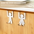 thumbnail image 4 of SEWCHICS Metal People Shape Hook for Door Back Hanger and Organizer, Wall Mount Storage Solution, 4 of 8