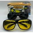 thumbnail image 6 of HD Night & Day Vision Wraparound Sunglasses, As Seen on TV, Fits over Glasses Bonus Pair Included, 6 of 6