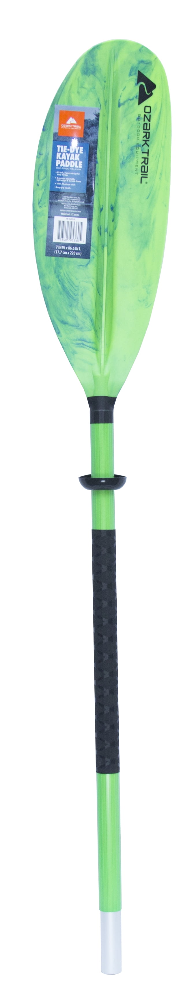 Ozark Trail 87" Tie-Dye Assorted Kayak Paddle - Walmart.com - Walmart.com