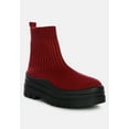 thumbnail image 2 of Quavo Knitted Platform Chunky Boots, 2 of 9