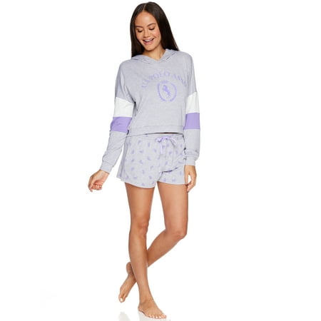 

U.S. Polo Assn. Women s and Women s Plus Hoodie and Pajama Short Set 2pc.