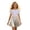 Z108 Silver, variant on Glisme Little Girls Back To School Skirts Shiny Solid Color Elastic Waist Dance Soft Pleated Skirt For Girls Size L