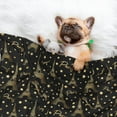 thumbnail image 3 of Disketp Paris Romantic Dog Blanket/Bed Cover for Dogs and Cats,Puppy Essentials-Small, 3 of 8