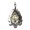 Spotted stone, variant on Chakra Natural Crystal Skull Head Skeleton Pendant Stone Bead Gift Healing Reiki