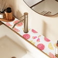 thumbnail image 2 of Yayeee Faucet Mat for Kitchen Sink 30" Diatomite Long Splash Guard Pad, White Grapefruit Slices, 2 of 7