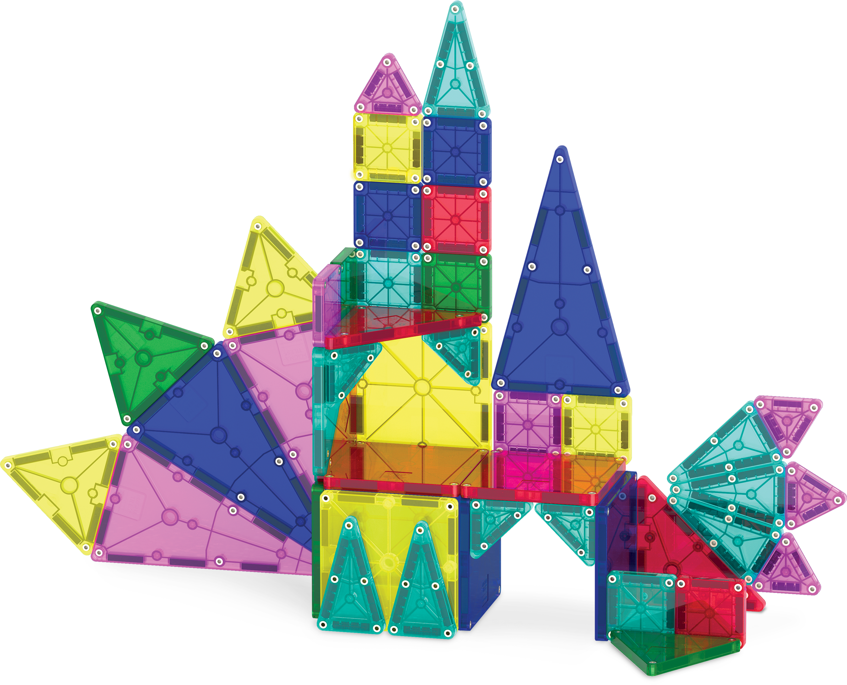 MAGNA-TILES Combo Magnetic Building Set, 46 Pieces photo 2