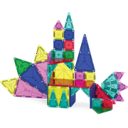 MAGNA-TILES® Combo 46-Piece Magnetic Construction Set, The ORIGINAL Magnetic Building Brand
