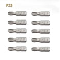 thumbnail image 1 of 10Pcs 25Mm Anti Slip Electric Hex Shank Magnetic Screwdriver Bits Screw Driver, 1 of 6