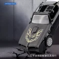 thumbnail image 4 of Simualtion 1:36 Pontiac Firebird Alloy Sports Car Model Diecast Metal Toy Vehicles Childrens Toy Collection miniature voiture Blue, 4 of 5