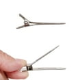 thumbnail image 2 of ETHZZLE 100Set Professional Hair Clips Stainless Steel Portable Design for Salon and Home Use 4.5x1x1in, 2 of 8
