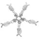 thumbnail image 2 of Silver Metal Zipper Pullers for DIY Use Perfect for Backpacks Coat Bags 5 Pcs, 2 of 3