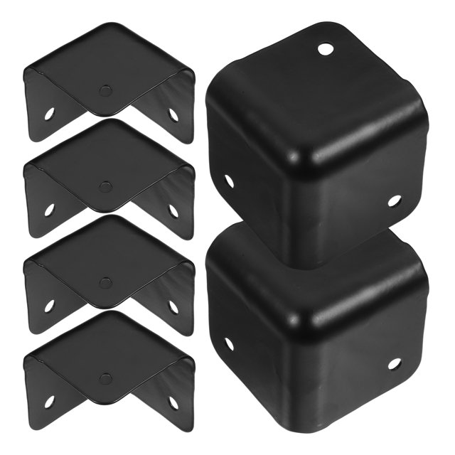 unbranded 6Ud Protectores De Esquinas Para Y Muebles Con Práctico Y Material Robusto Negro