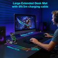 thumbnail image 3 of ELUTENG 4-in-1 RGB Gaming Mouse Pad with Phone Ho, 3 of 7