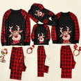 thumbnail image 2 of Conjunto de pijamas de Navidad para la familia, trajes a juego para la familia, ciervos, madre, niños, adultos, bebés, ropa familiar, 2023, 2 of 3