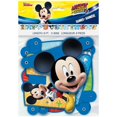 thumbnail image 3 of Disney Mickey Mouse Birthday Party Supplies Bundle includes 16 Dessert Cake Plates 7", 16 Paper Napkins, 16 Paper Cups, 1 Plastic Table Cover, 1 Happy Birthday Banner, 1 Dinosaur Sticker Sheet, 3 of 4