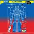 thumbnail image 6 of Super7 - Transformers - Super Cyborg - Optimus Prime Clear Red / Blue, Super7, Gifts, 6 of 6