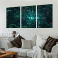 thumbnail image 2 of Circuit Board Art Print Computer Science Wall Art Electronic Poster Living Room Office Decor Art Print Poster Modern Family Bedroom Decor, 2 of 4