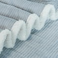 thumbnail image 4 of Home Soft Things Tangier Throw, Silver Gray, 60" x 70", 4 of 9