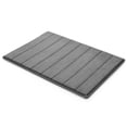 thumbnail image 3 of Microdry Memory Foam Non-Slip Bath Mat Set, Gray (2 Pieces), 3 of 9