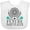 AA-White, variant on Inktastic Future Dart Player Dart Board Boys or Girls Baby Bib