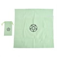 thumbnail image 4 of Pentagram Tarot Tablecloth With Bag Velvet Altar Tarot Cloth Pentacles Mat, 4 of 6