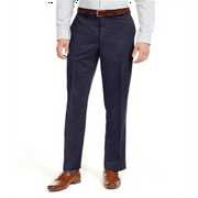 Dockers Men's Classic Fit Performance Solid Classic Dress Pants Blue Size 42X29