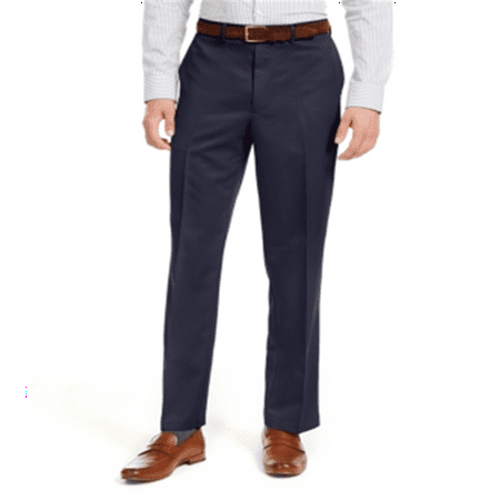 Dockers Men's Classic Fit Performance Solid Classic Dress Pants Blue Size 42X29