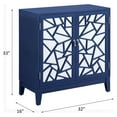 thumbnail image 5 of ACME Einstein Rectangular Console Table in Blue, 5 of 5