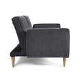 thumbnail image 4 of Sofá Cama Makora Merlak Oxford Velvet 3 Posiciones con Soft Foam Reclinable, 4 of 10