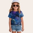 thumbnail image 2 of Cute Tops for Girls 10-12 Boys Girls Novelty T-Shirts 3D Graphic Print Shirts Kids Cool Short Sleeve Tees, 2 of 4