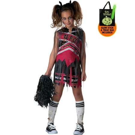 Spiritless Cheerleader Child Costume Treat Safety