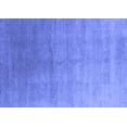 thumbnail image 1 of Ahgly Company Machine Washable Indoor Rectangle Oriental Blue Industrial Area Rugs, 8' x 10', 1 of 4
