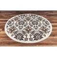thumbnail image 3 of Capitola GAD Samsun Beautiful Contemporary Floral Indoor Outdoor Area Rug Brown 7'10" x 10'2" Floral & Botanical, Ikat, Geometric Pet Friendly, Stain, 3 of 3